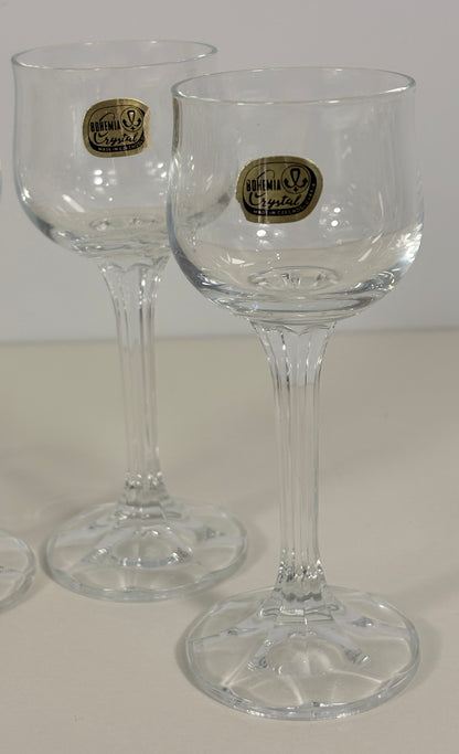 Bohemia Crystal Diana Cordial Glasses Set