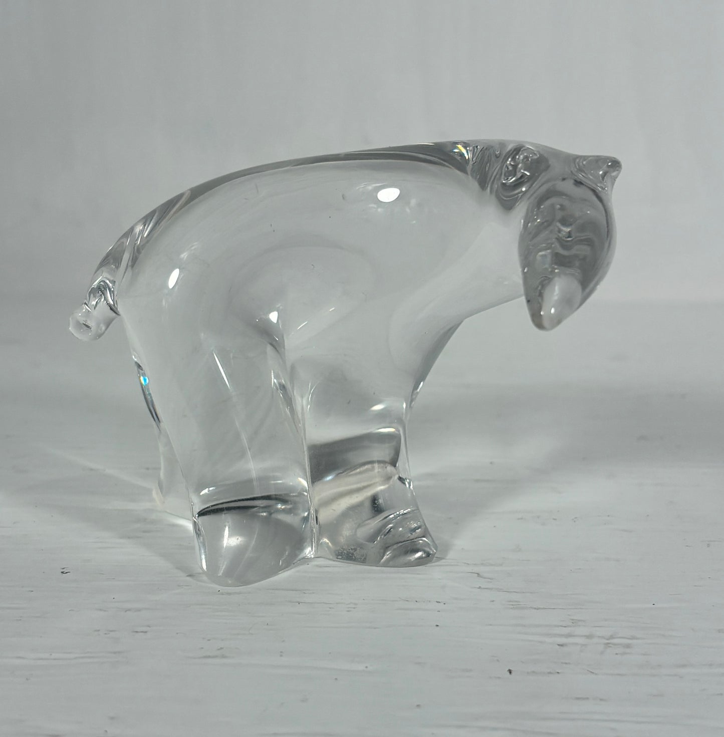 Crystal Polar Bear Figurine
