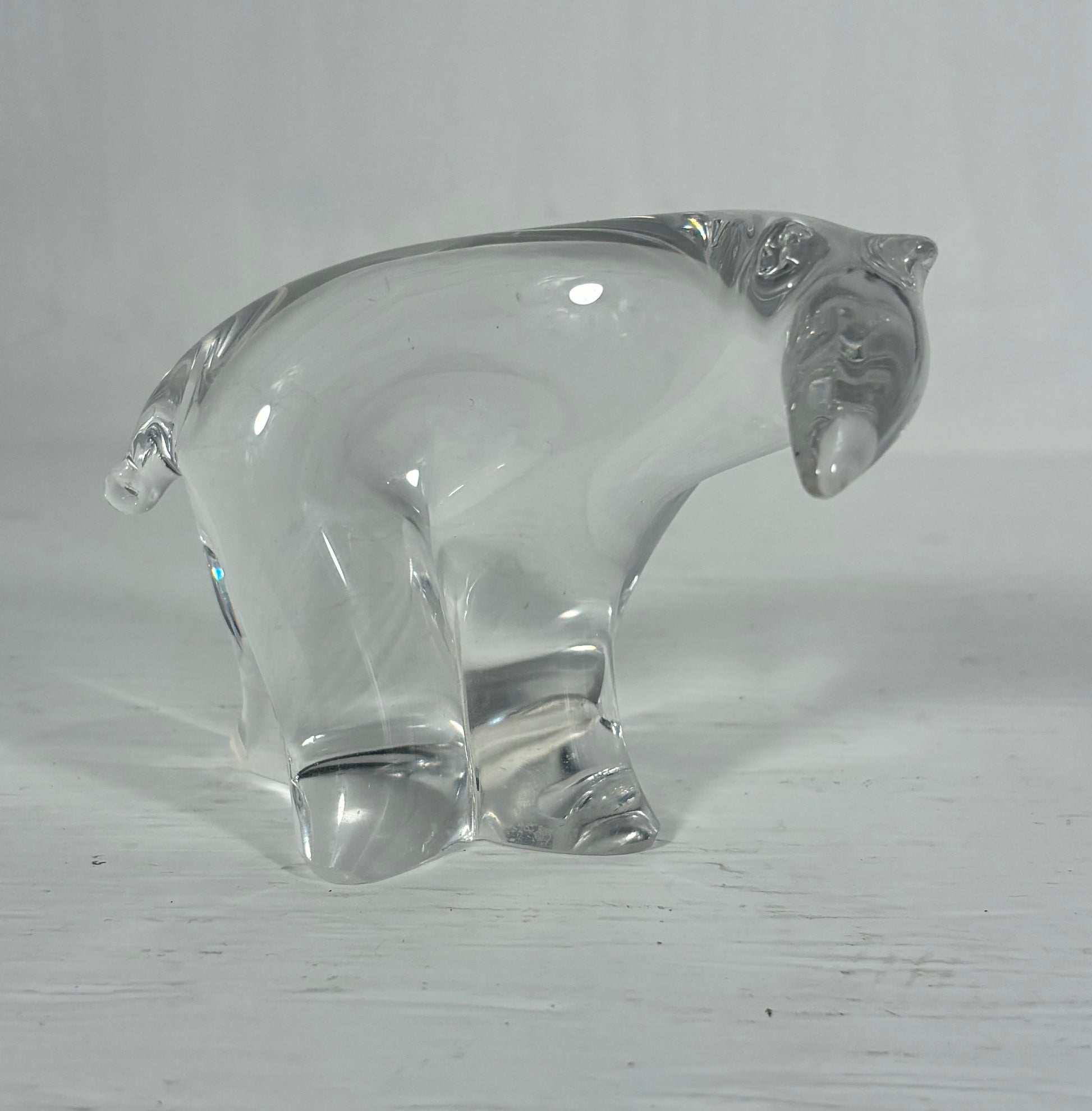 Crystal Polar Bear Figurine