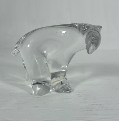 Crystal Polar Bear Figurine