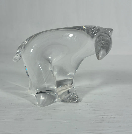 Crystal Polar Bear Figurine