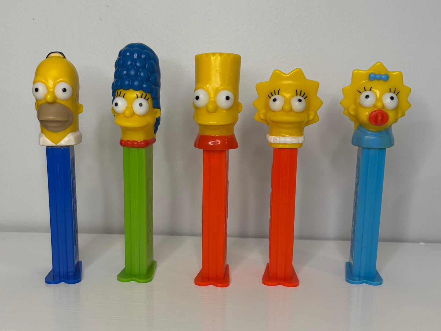 The Simpsons Cartoon Vintage Pez Dispensers