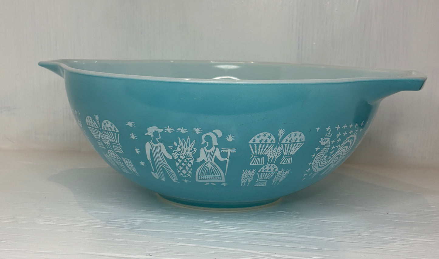 Pyrex Butterprint 4 Quart Cinderella Mixing Bowl