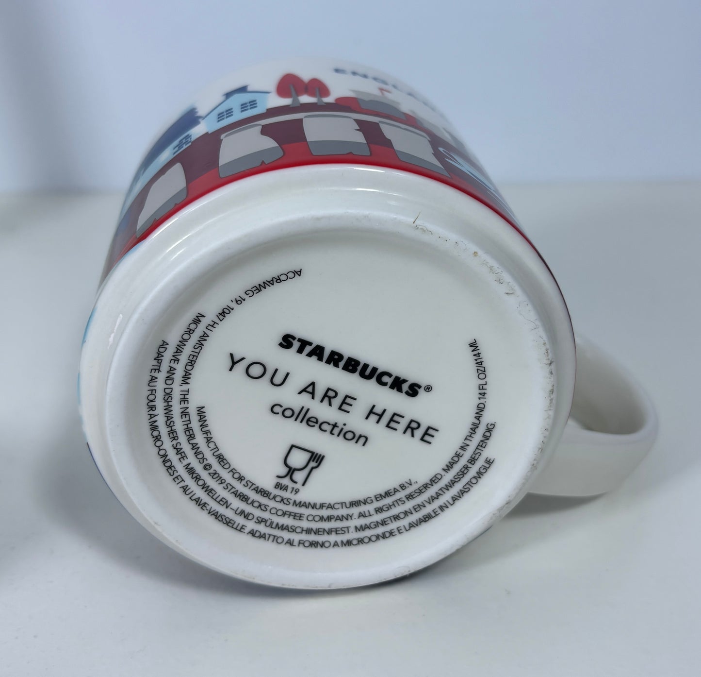 Starbucks You Are Here England Coffee Mug
