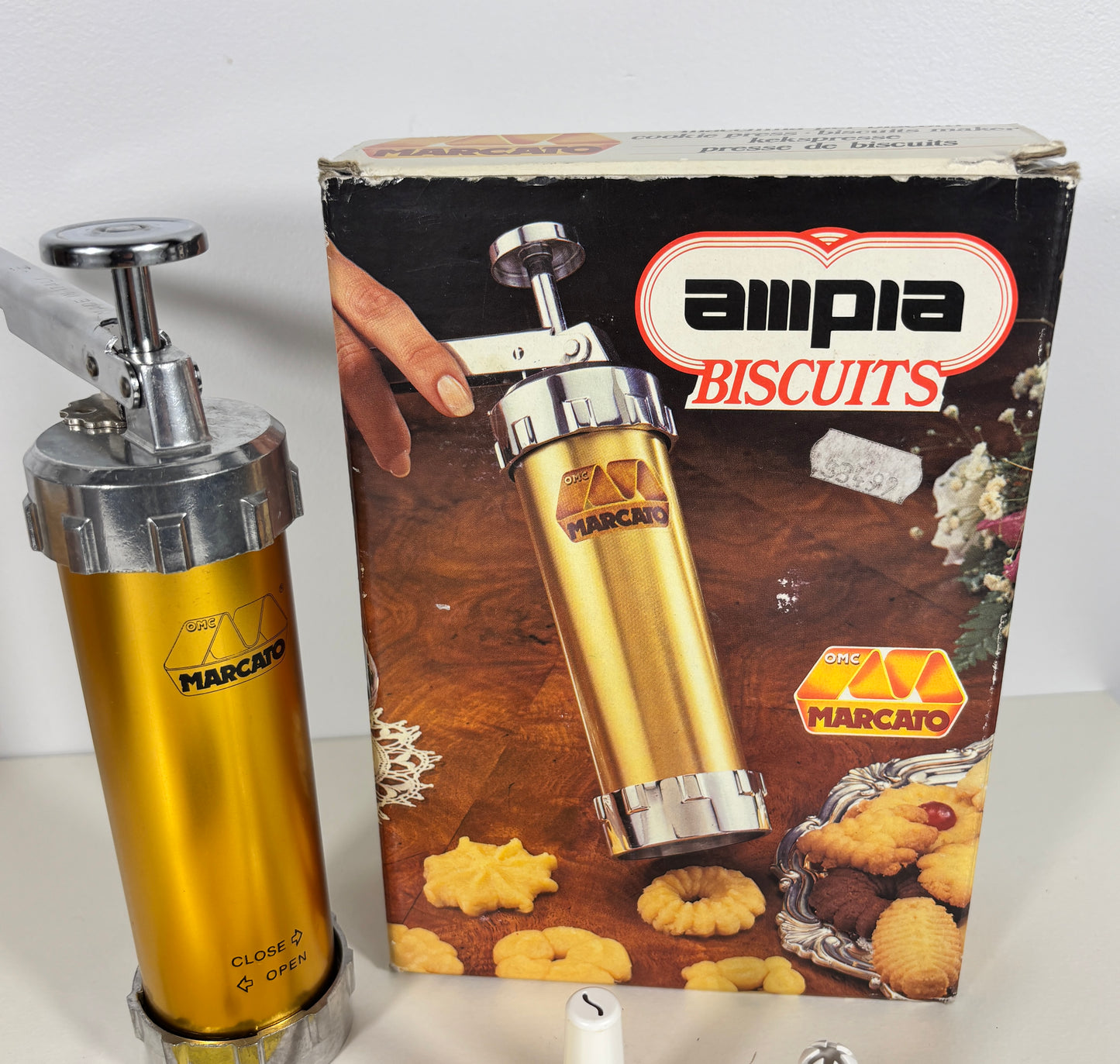 Marcato Ampia Made in Italy Cookie Press Set