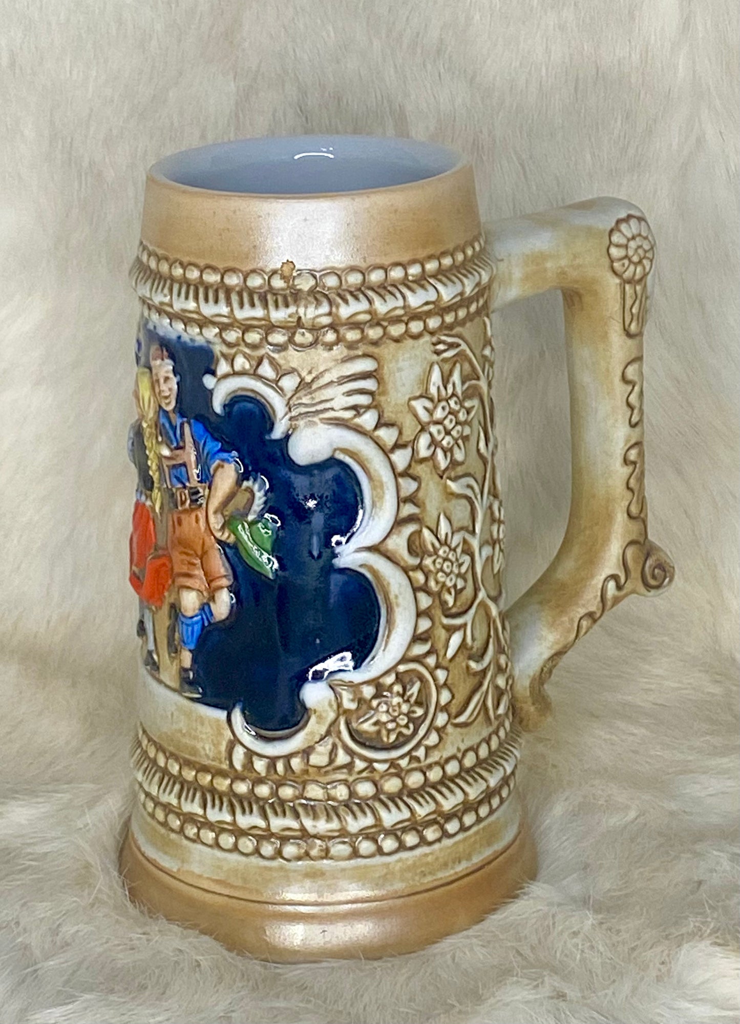 authentic German beer stein