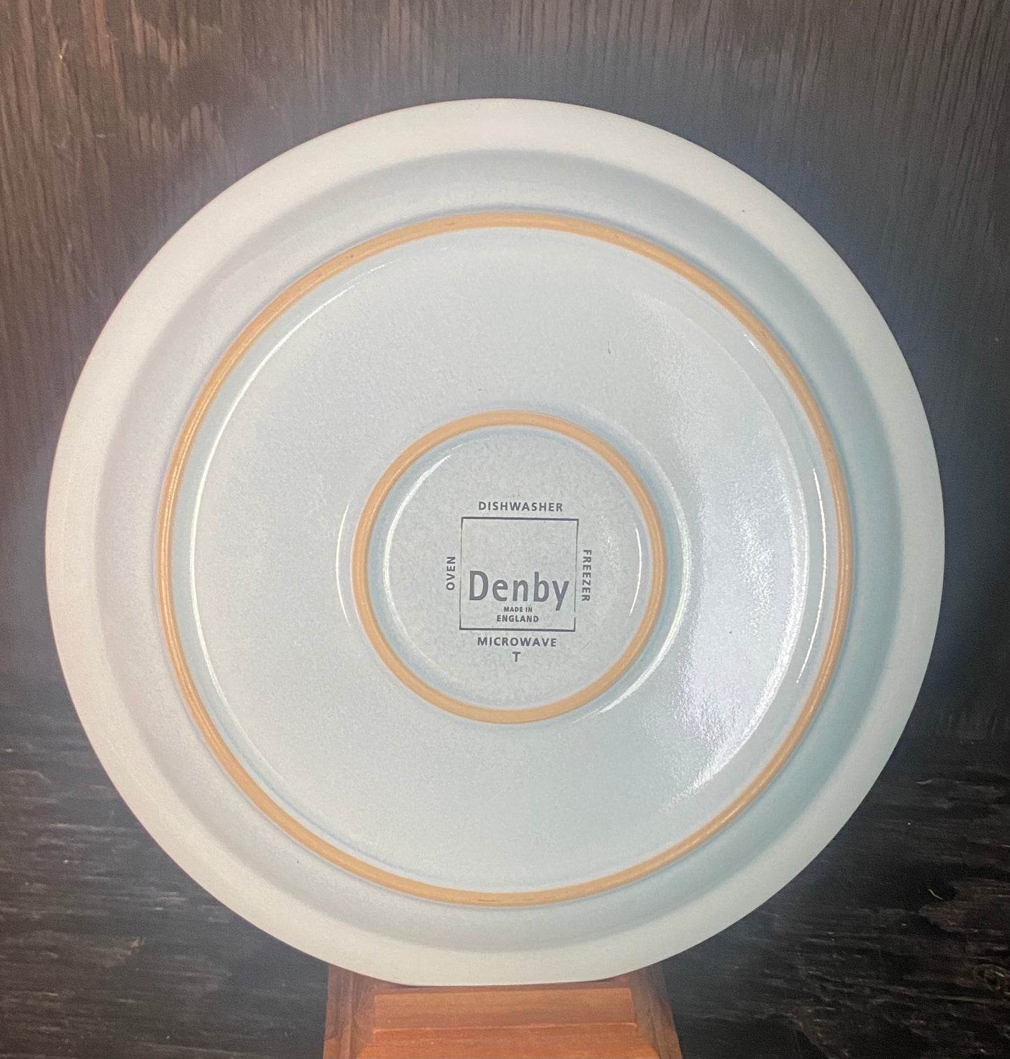 Denby Blue Linen Side Salad Plates