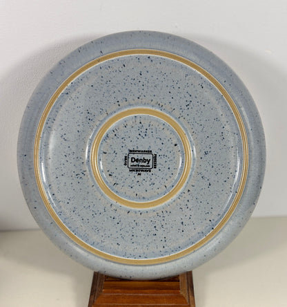 Denby Halo Blue Speckle Plate