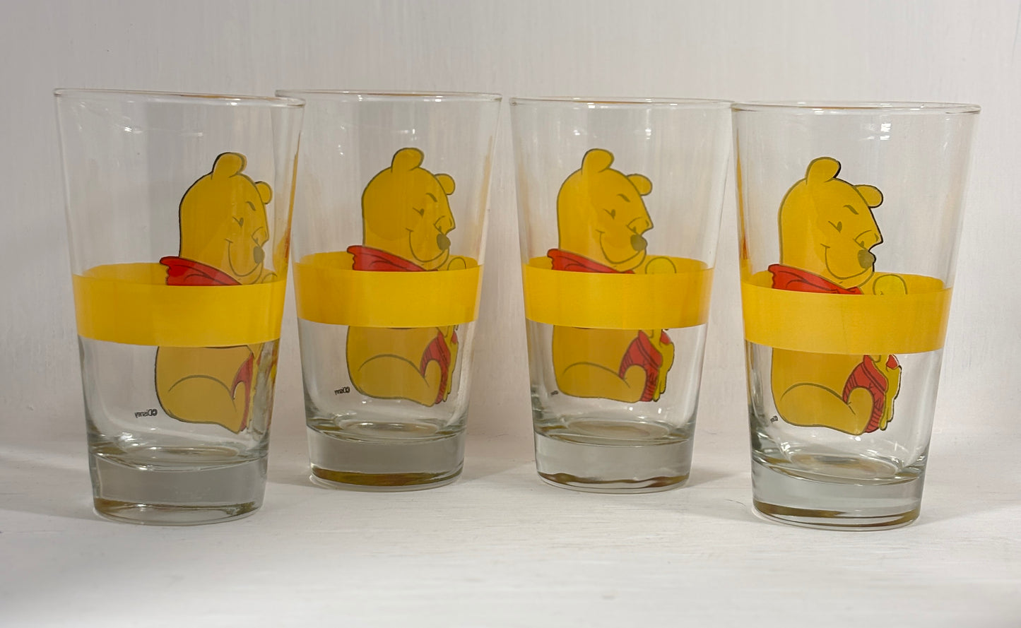 Disney Winnie the Pooh Hunny Pot Drink Glasses Set