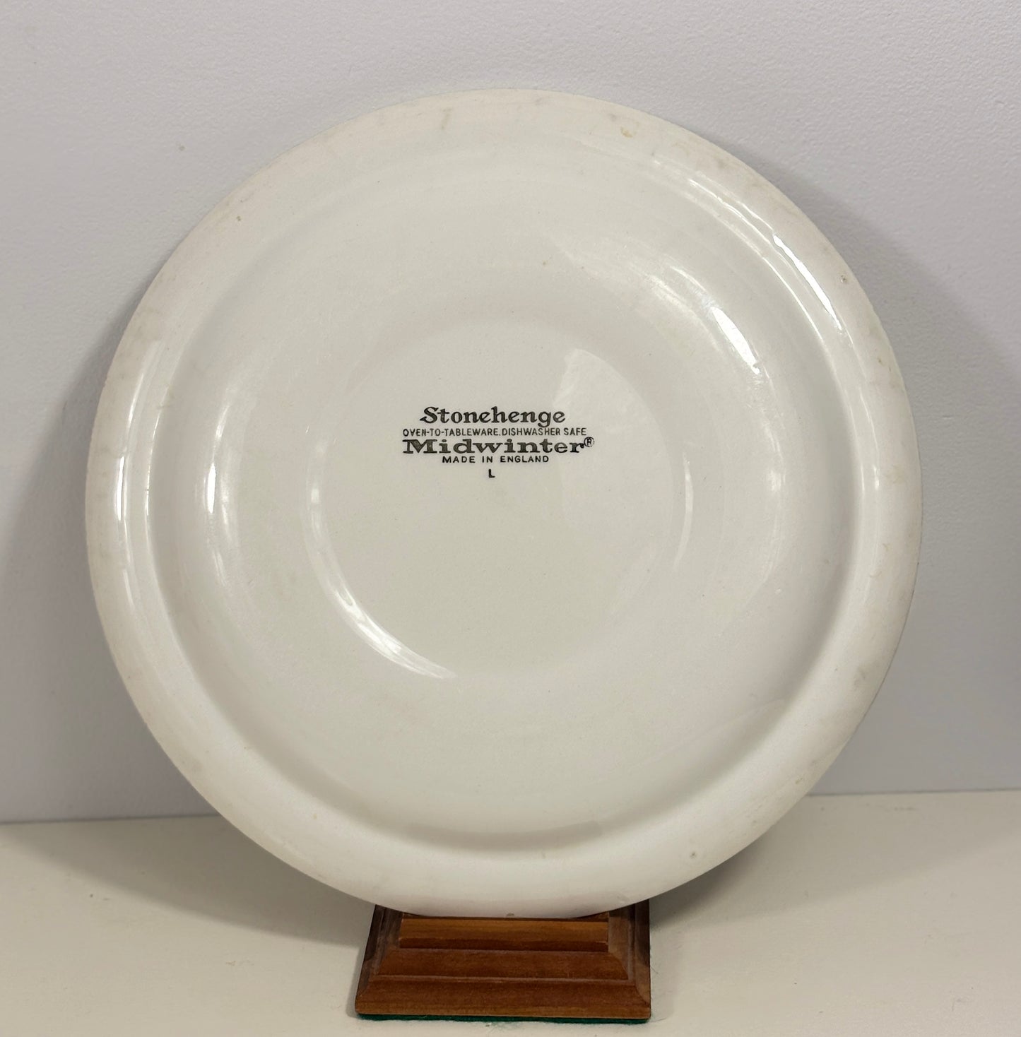 Midwinter Stonehenge White Dinner Plate