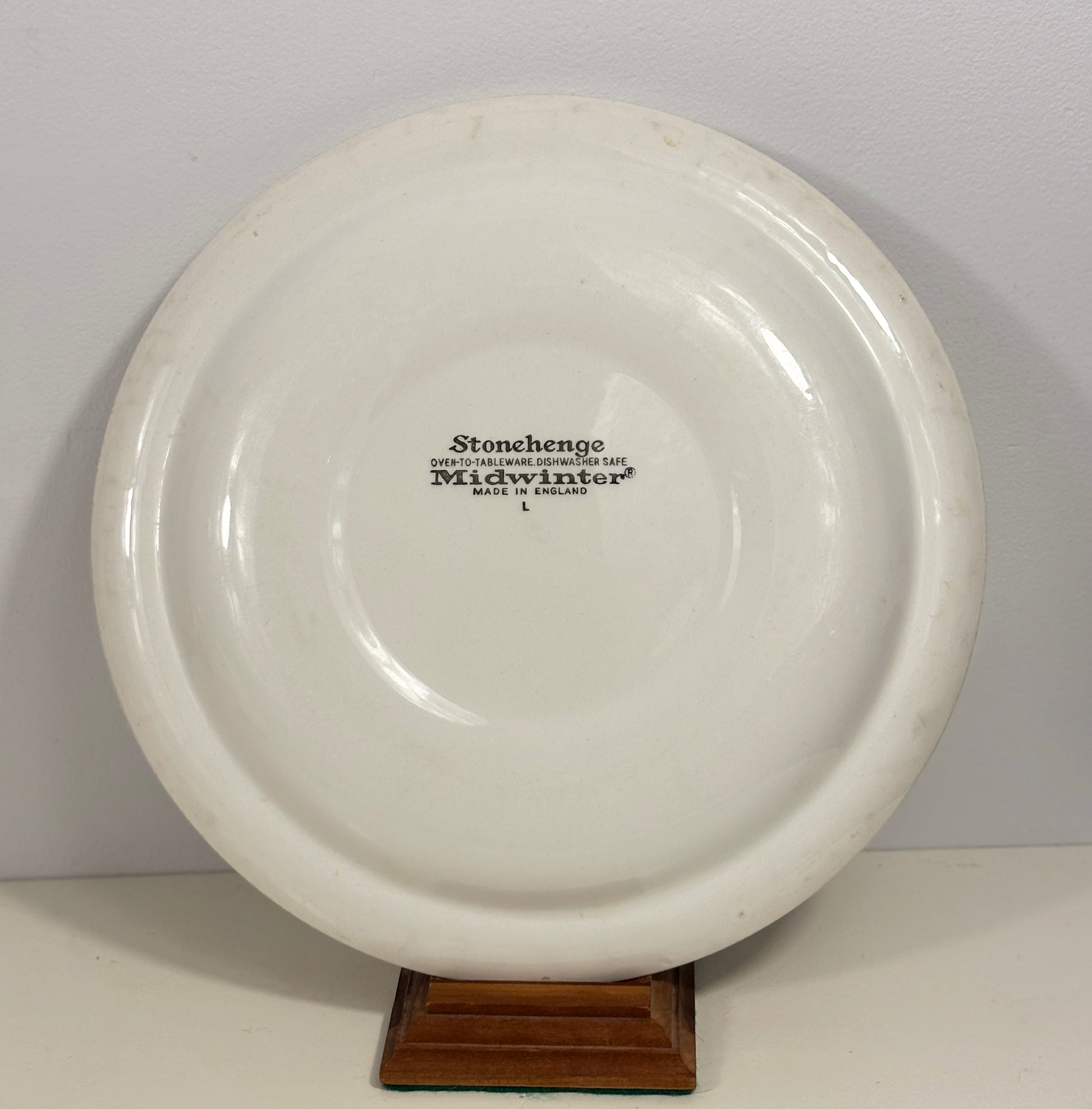 Midwinter Stonehenge White Dinner Plate