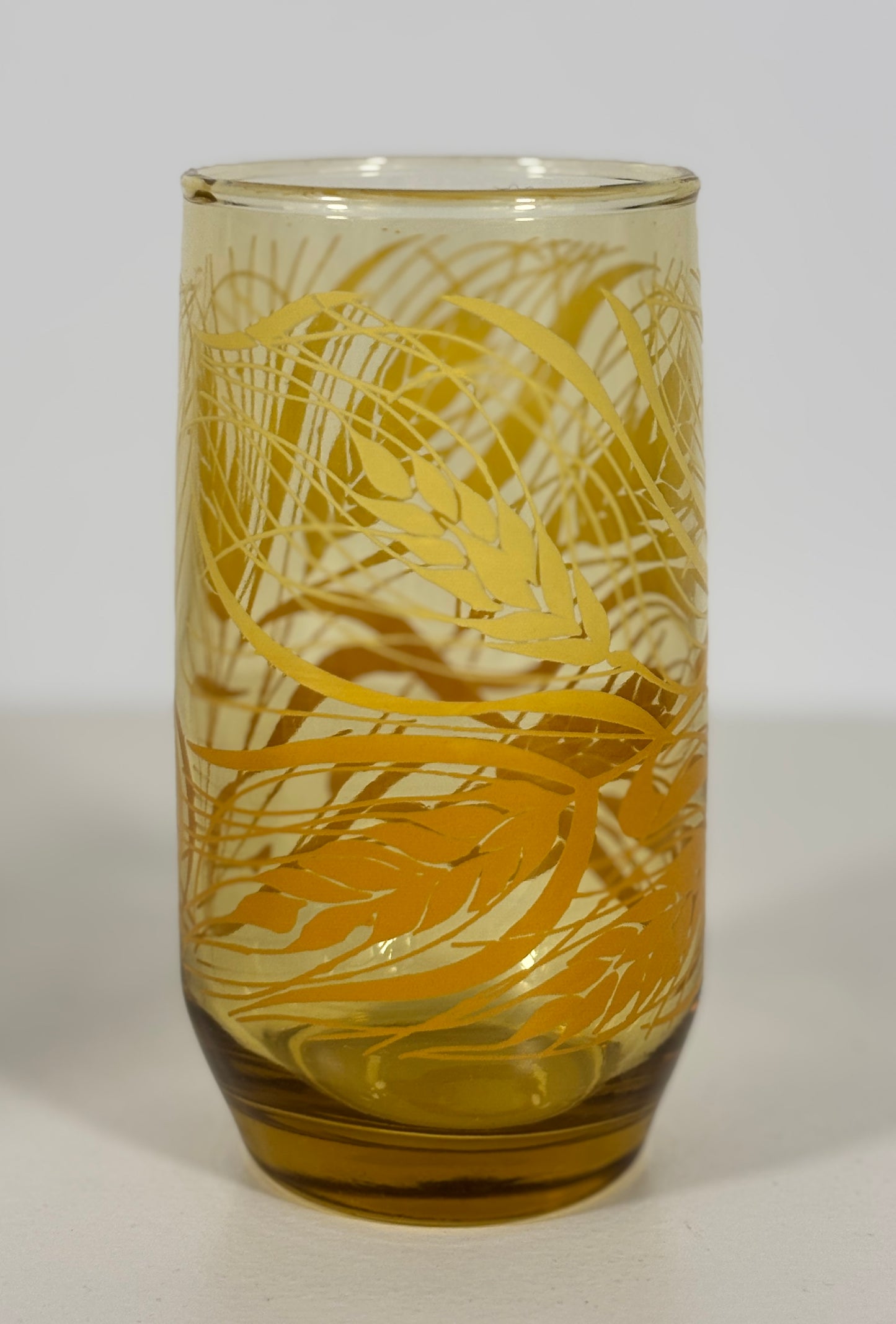 Anchor Hocking Amber Wheat Glass