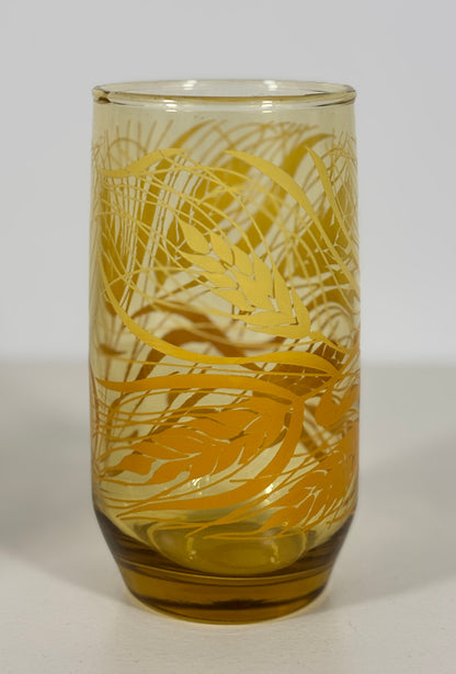 Anchor Hocking Amber Wheat Glass