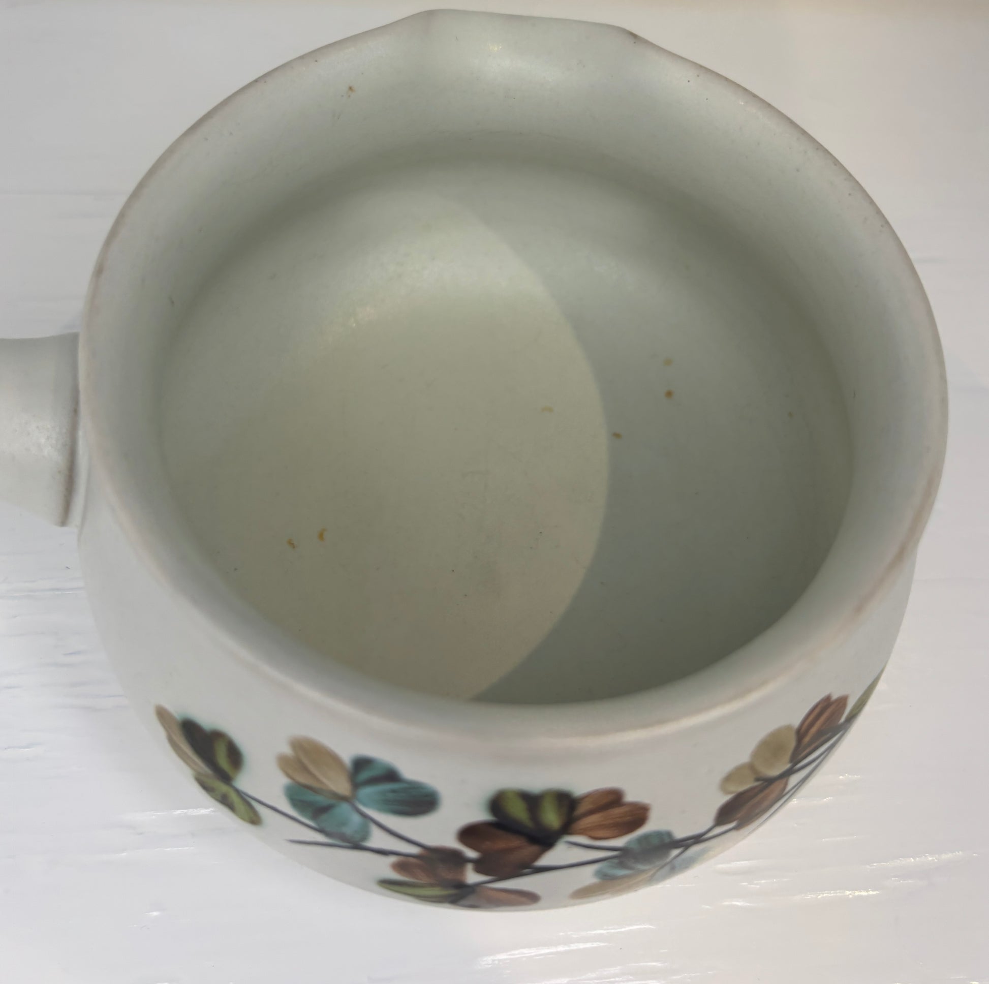 Denby Shamrock Gravy Boat