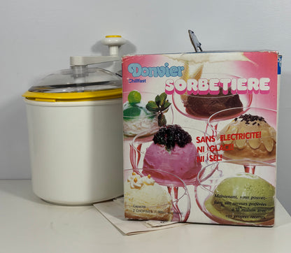 Donvier Chillfast Vintage Manual Ice Cream Maker