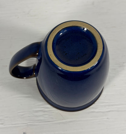 Denby Imperial Blue Flared Coffee Mugs