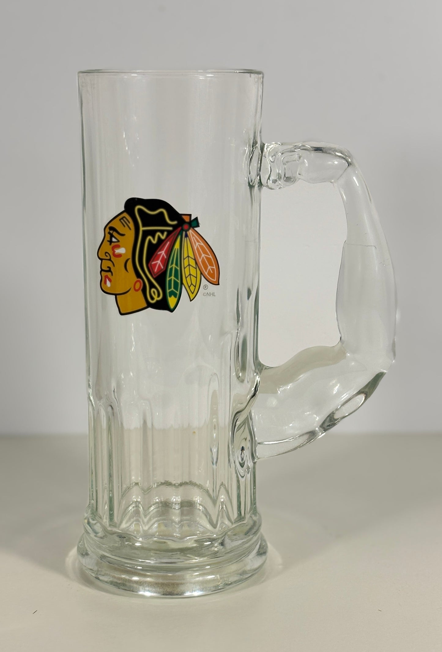 Chicago Blackhawks Strong Arm Tall Beer Mug