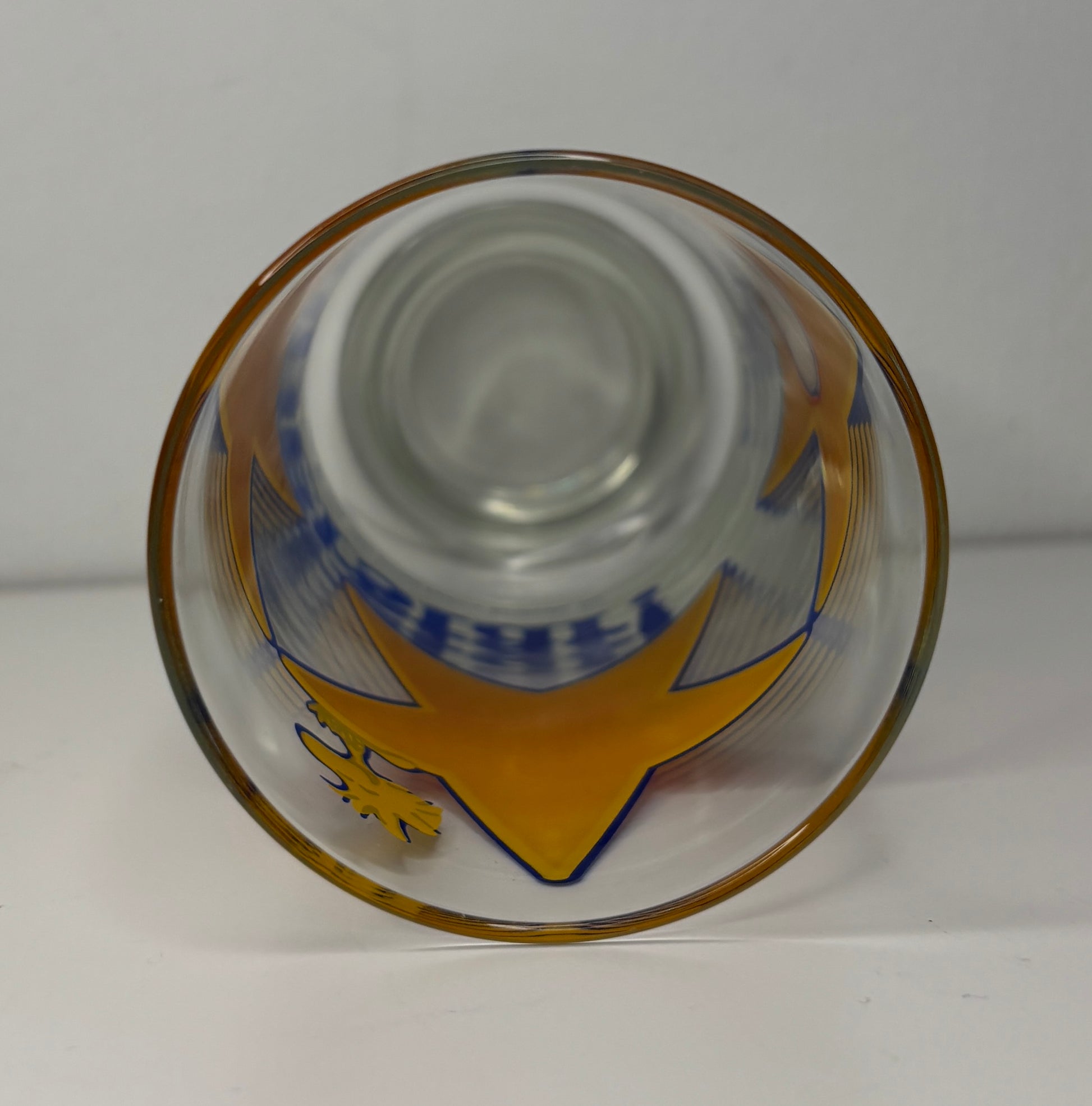 1960s Snoopy and Woodstock Superstar Drink Glass