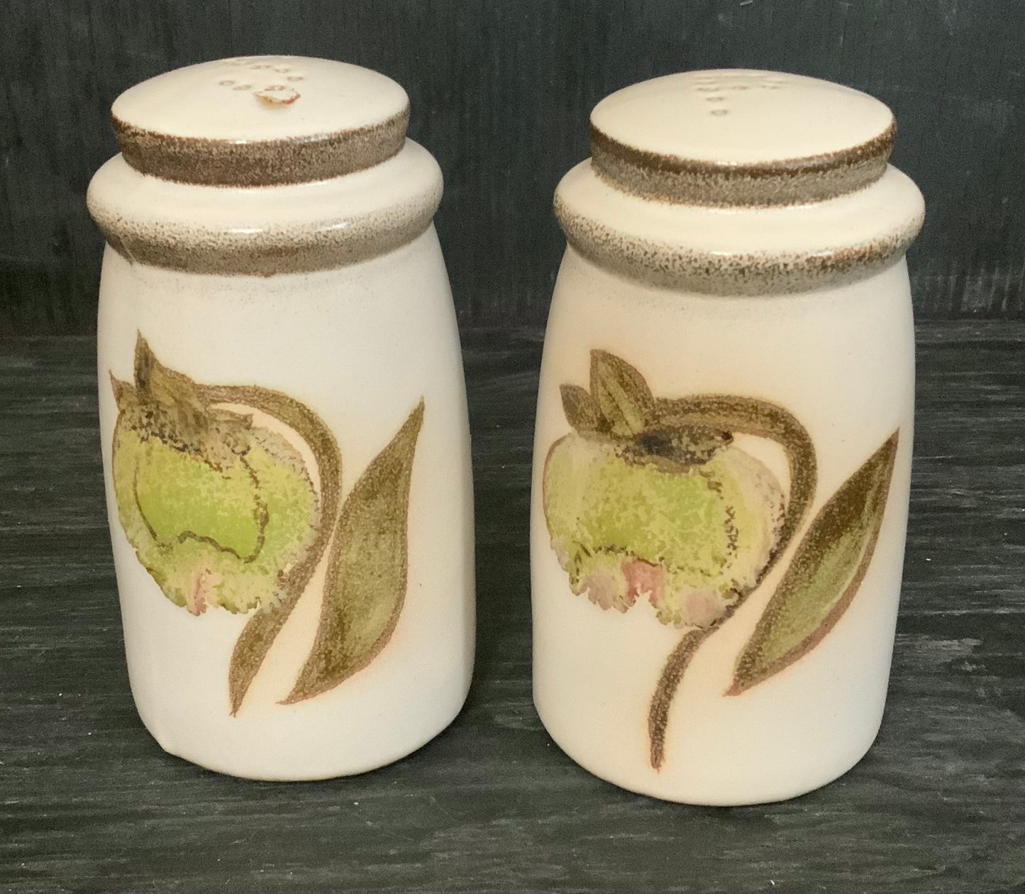 Denby Troubadour Salt and Pepper Shakers