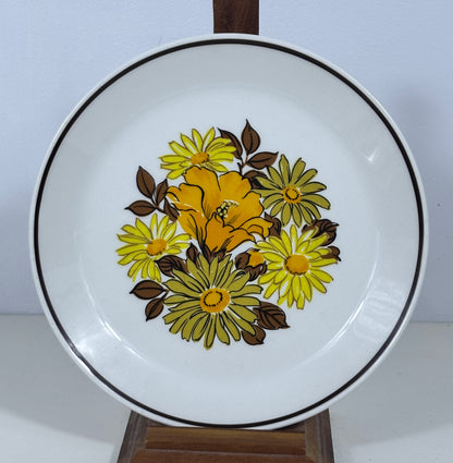 Johnson Brothers Charmaine Yellow Flowers Bread Plate