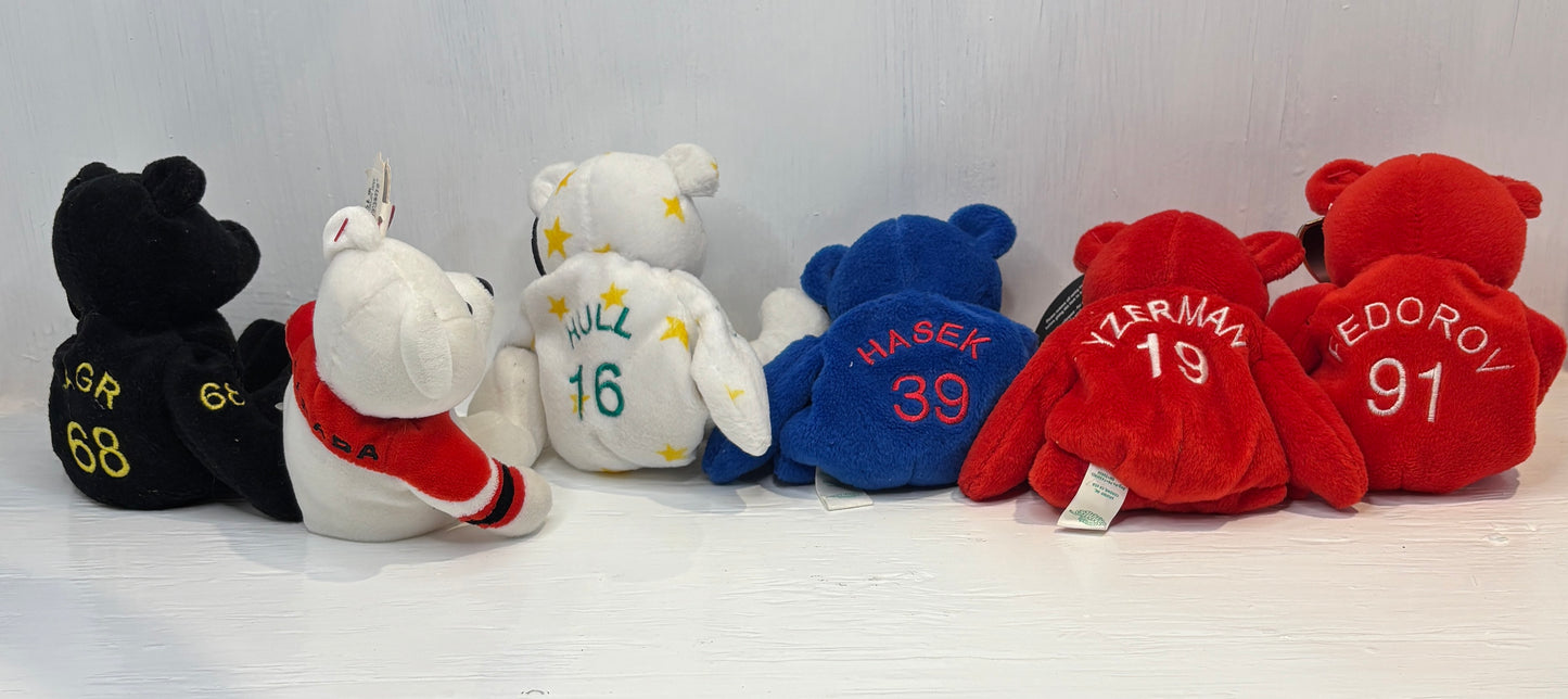 NHL Beanie Baby Style Plush Toys