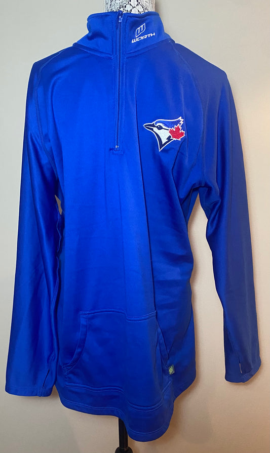 Toronto Blue Jays Worth 1/4 Zip Sweatshirt Men’s Large cheap price