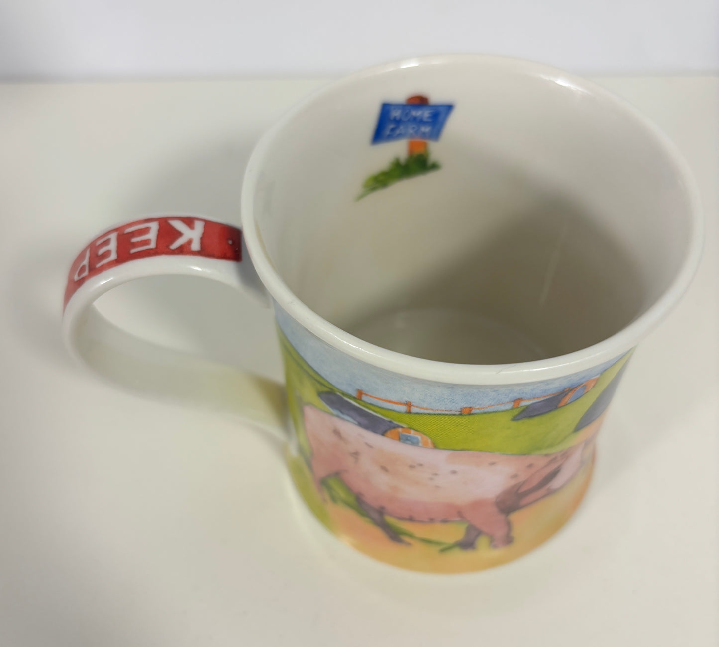 Dunoon Emma Ball Home Farm Pig Theme Mug
