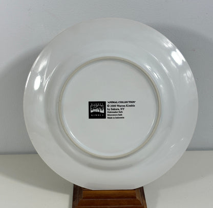 Sakura Warren Kimble Animal Collection Horse Plate