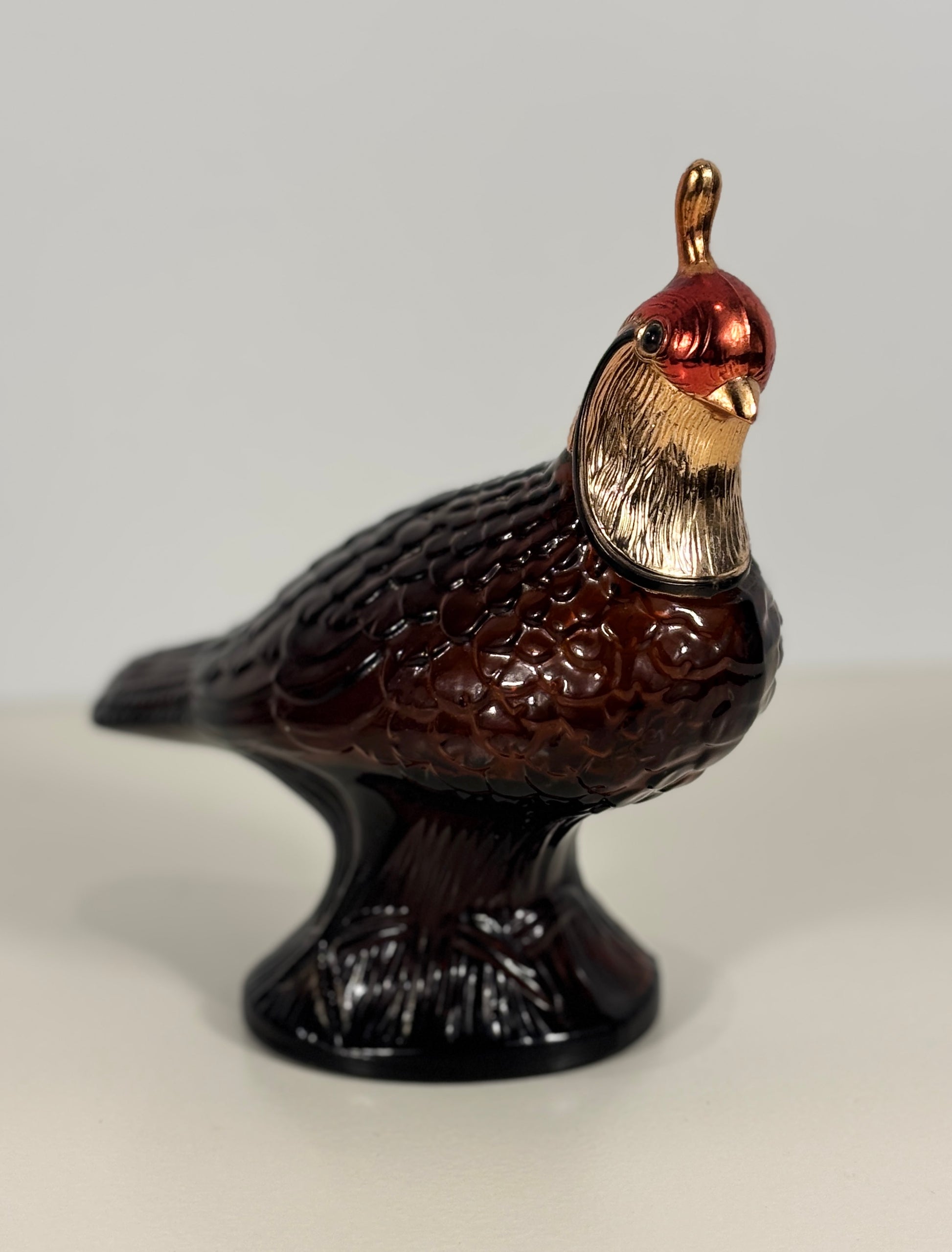 Vintage Avon Quail Decanter