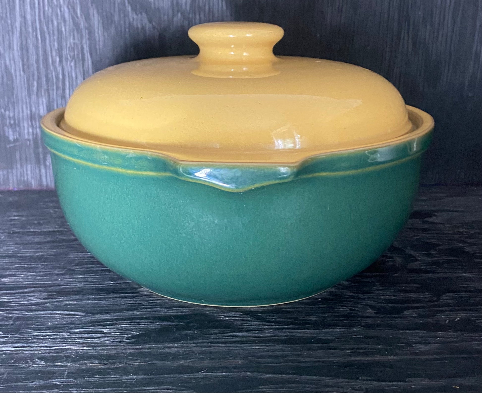 Denby Classic Green Casserole pot