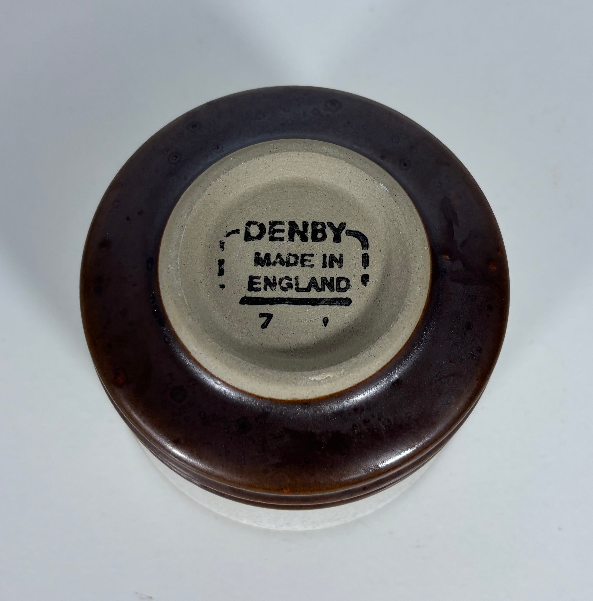 Denby Potters Wheel Sugar Bowl