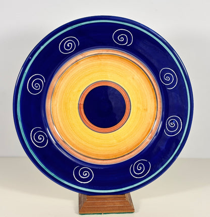Pier 1 Imports Italian Swirl Dinner Plates