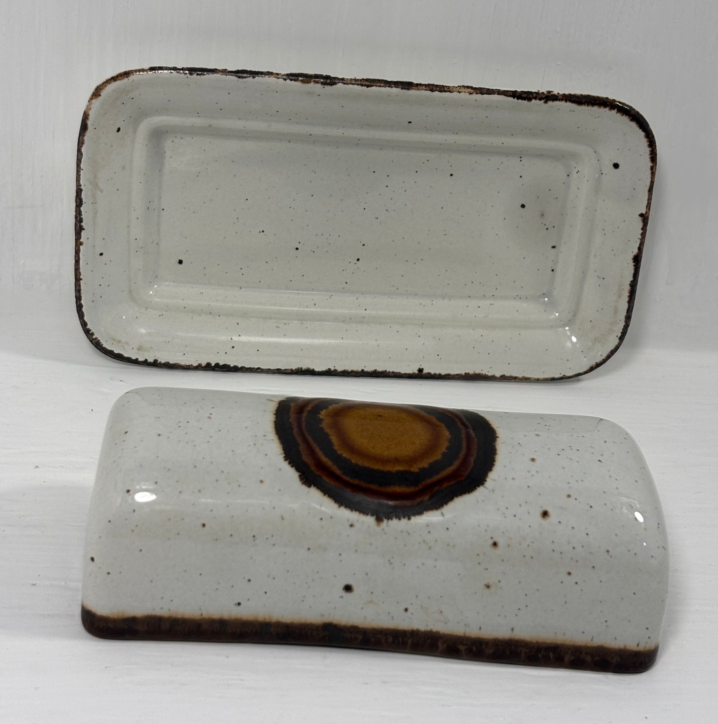 Stonehenge Midwinter Earth Butter Dish