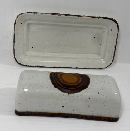 Stonehenge Midwinter Earth Butter Dish