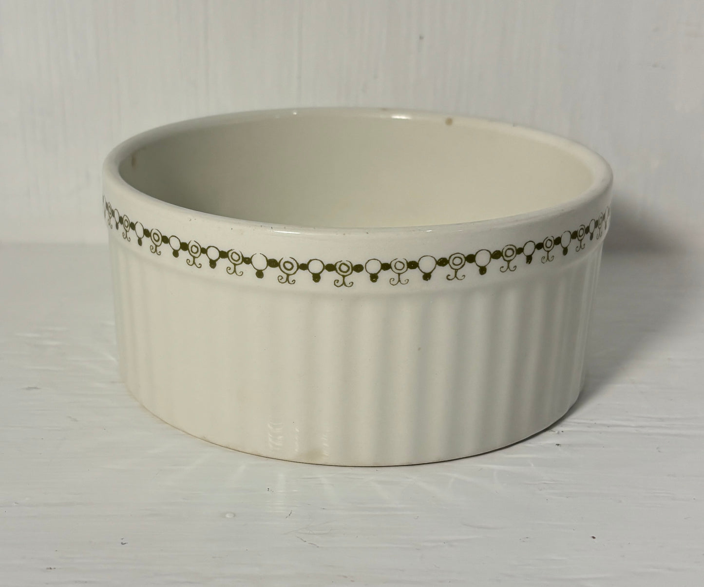 Figgjo Turi Market Pattern Small Soufflé Dish