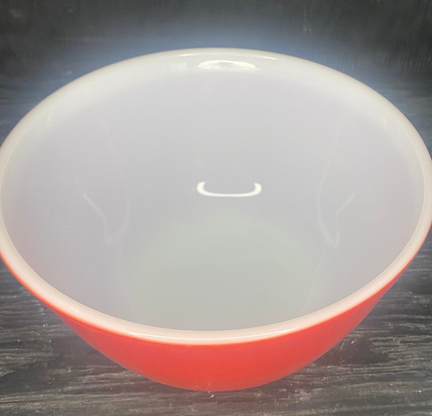 Red Pyrex 1.5 Quart Mixing Bowl