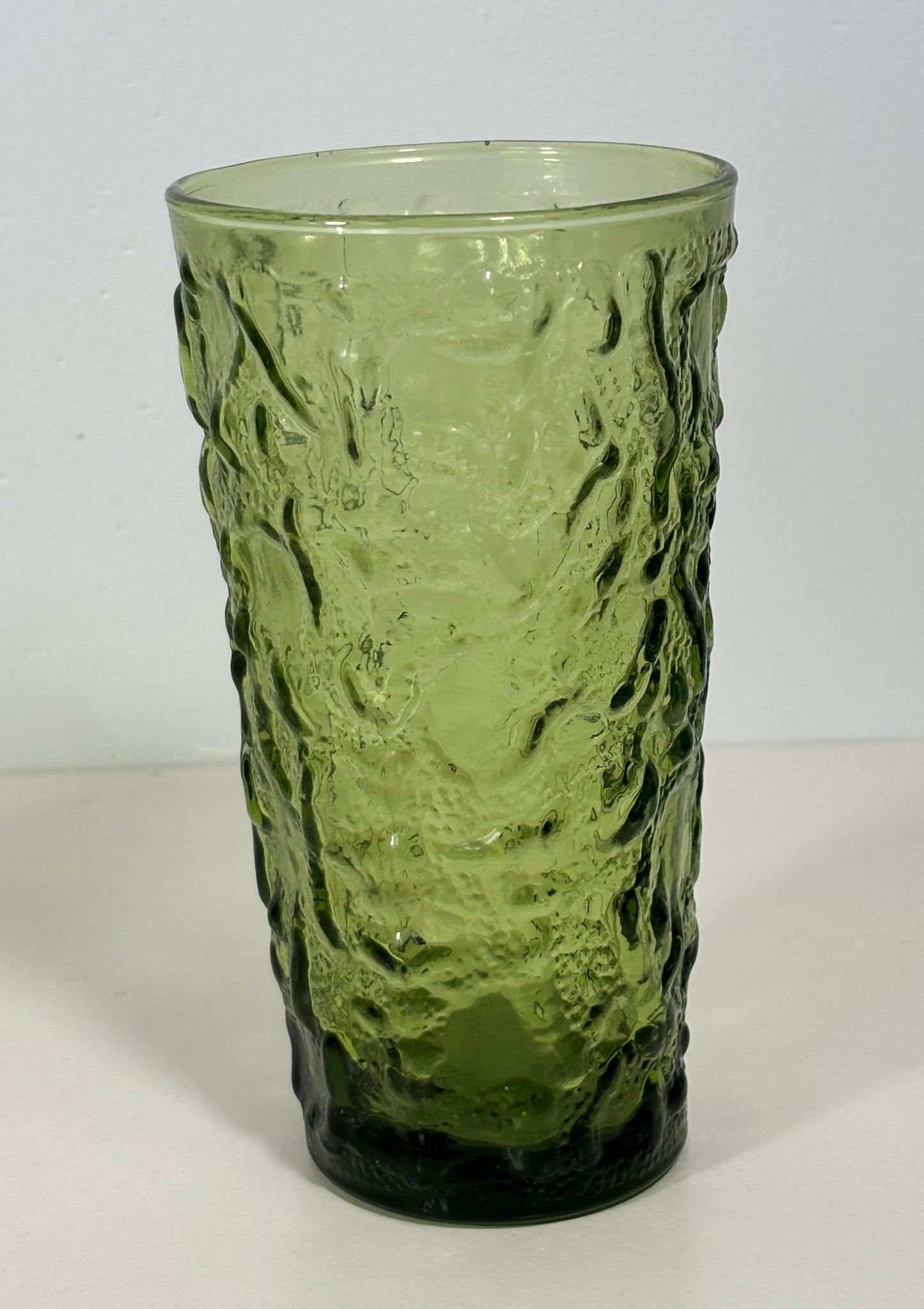 Anchor Hocking Lido Milano Avocado Green Tumbler Replacement Glass