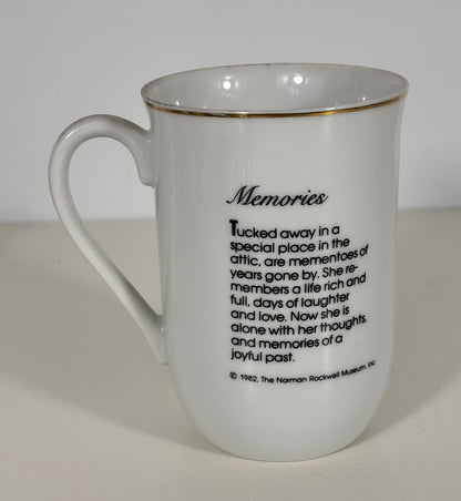 1982 Norman Rockwell Museum Memories Mug