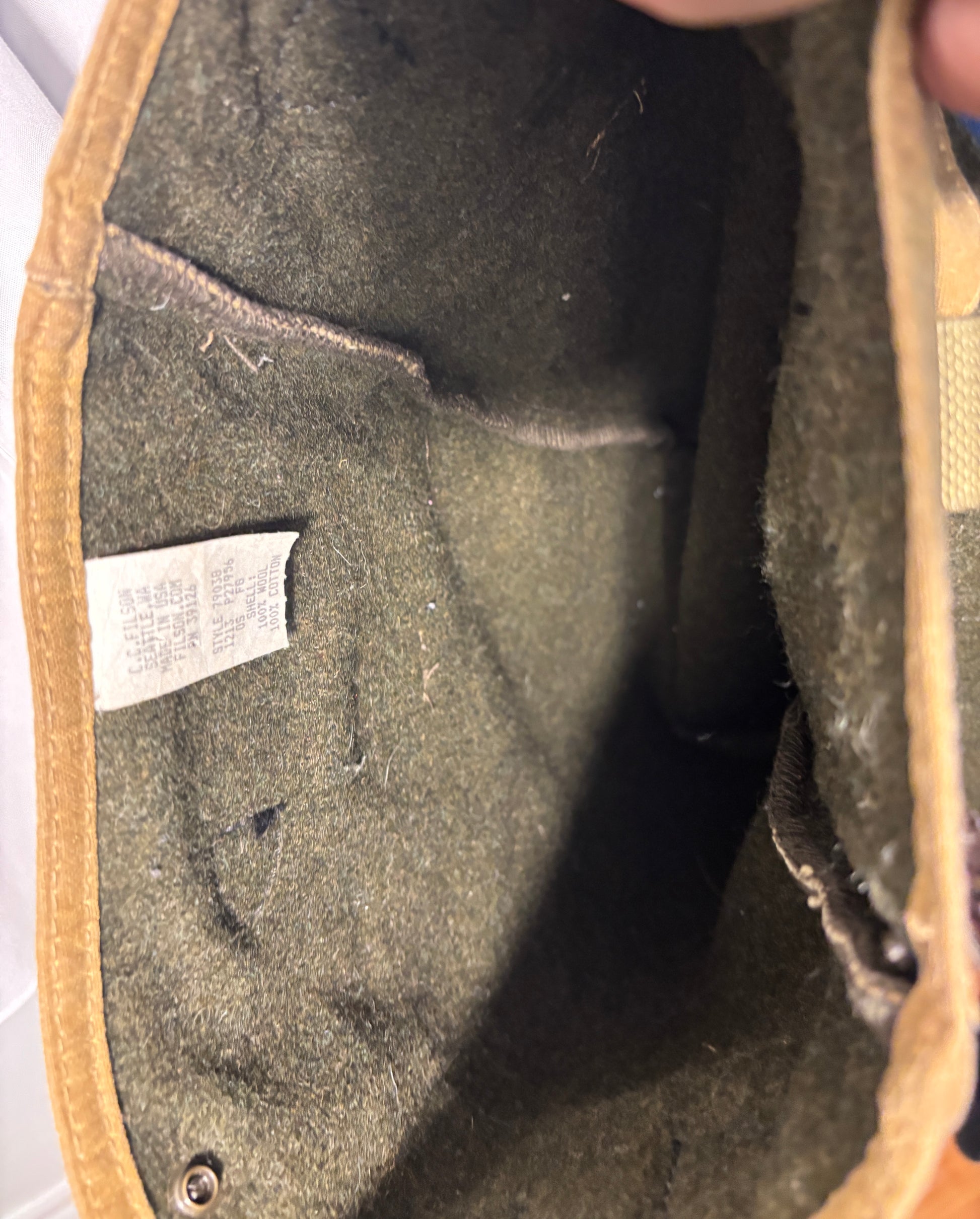 Filson Wool Riverkeeper Tote