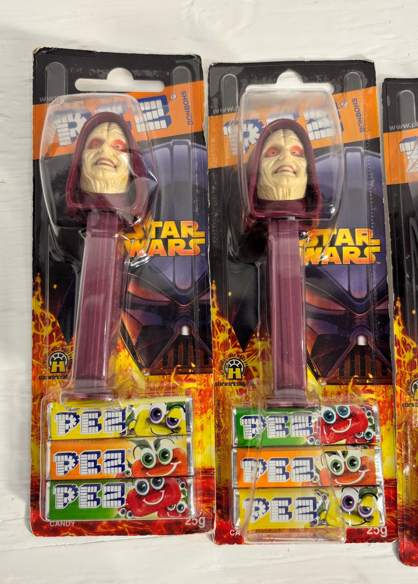 Star Wars Pez Dispensers New on Cards