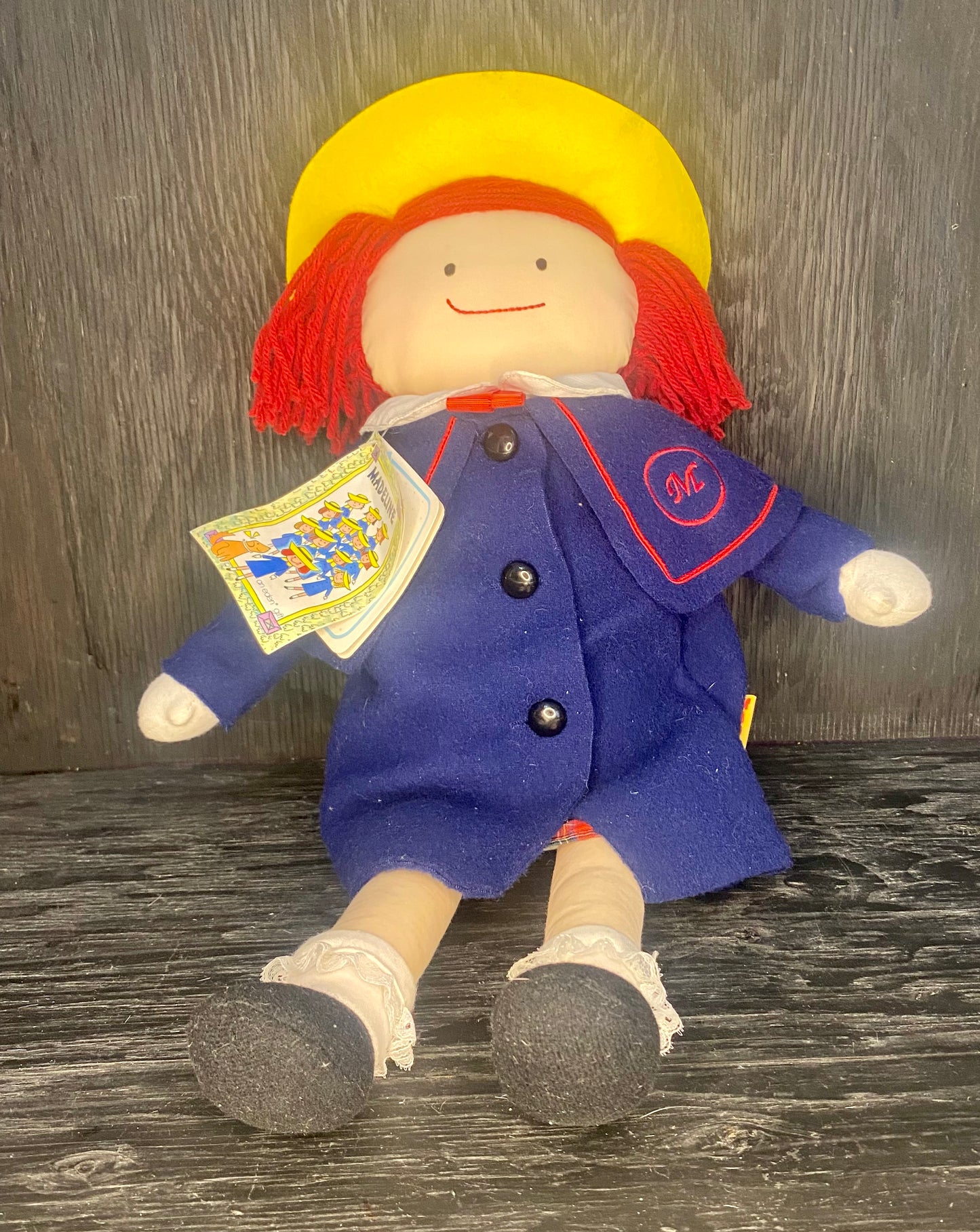 Eden Toys 1996 Madeline Plush Doll Style #33308