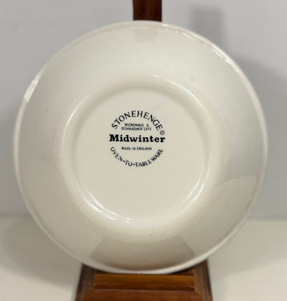 Stonehenge Midwinter White Soup Bowls