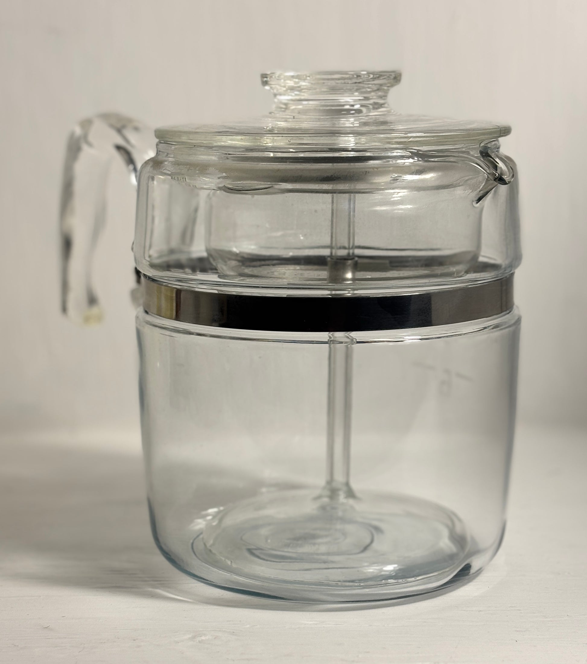 Vintage Pyrex 9 Cup Glass Coffee Pot