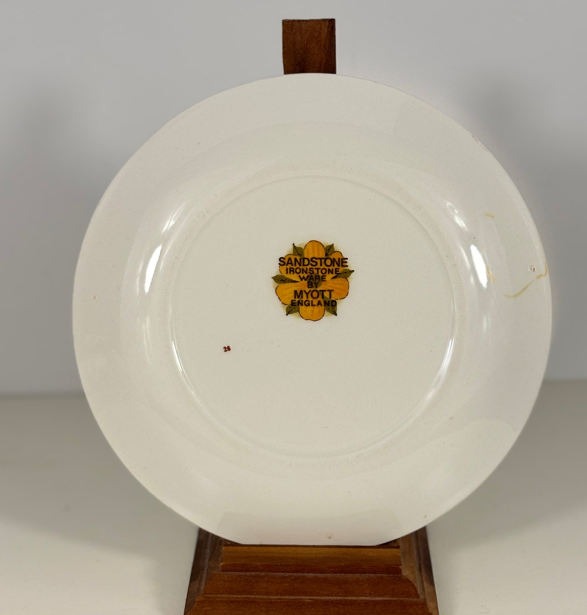 Myott MYO54 Orange Flower Bread Plate