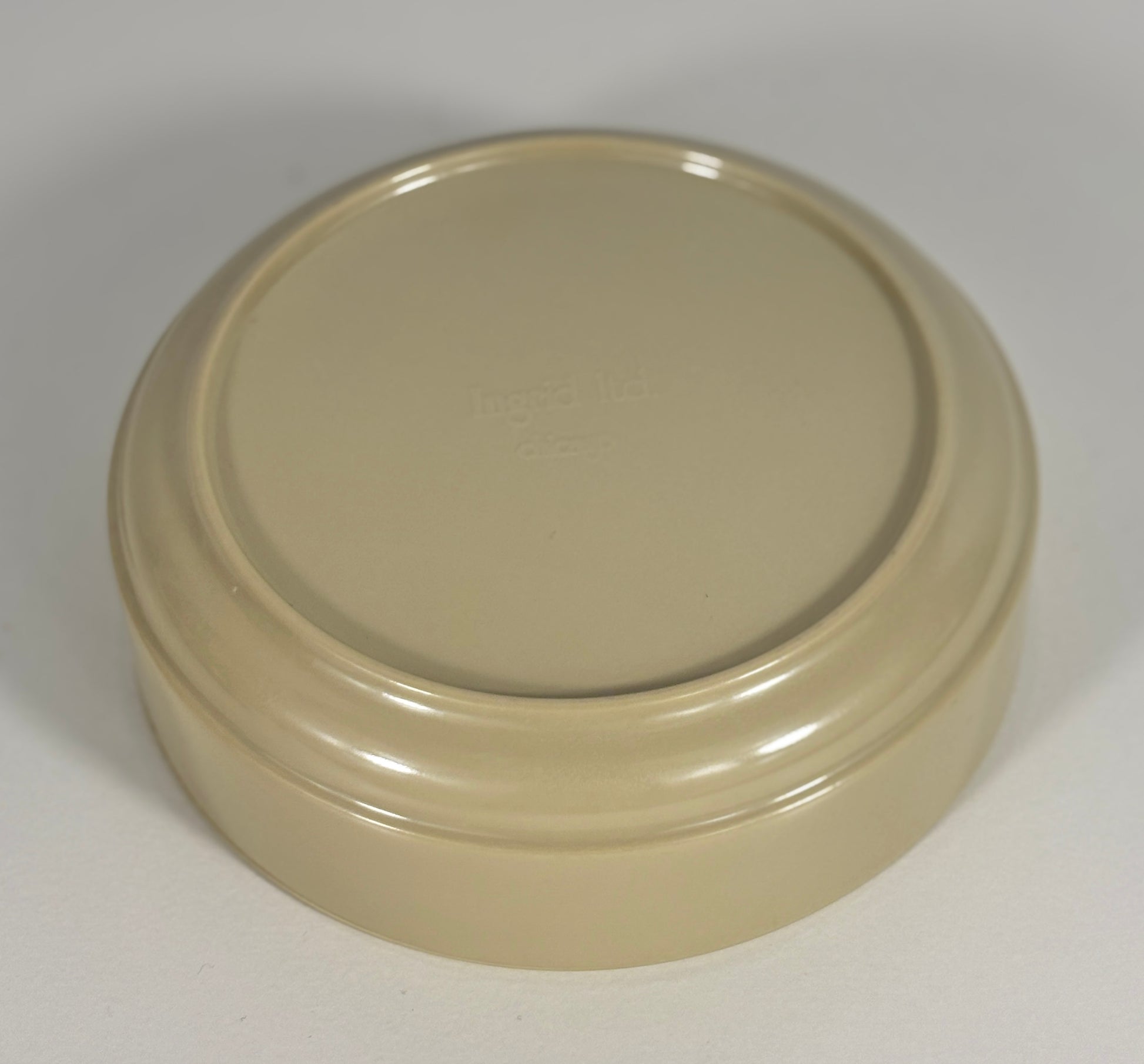 Ingrid Chicago Vintage Beige Melamine Soup Bowl