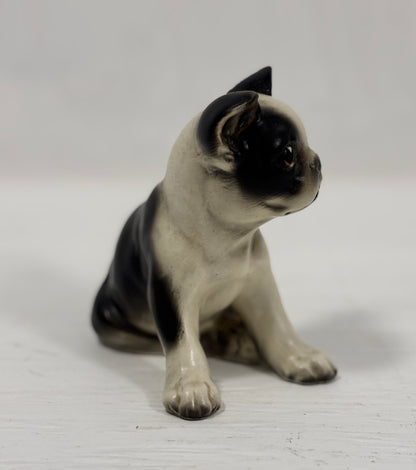 Olimico Japan Vintage Boston Terrier Figurine