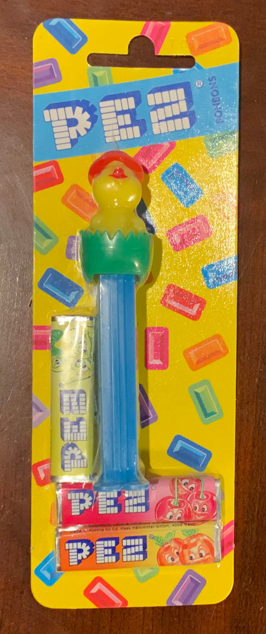 Pez chick in egg pez dispenser