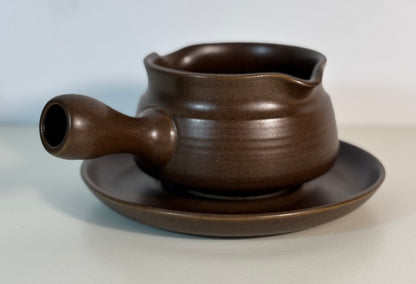 Denby Mayflower Gravy Boat with Stand