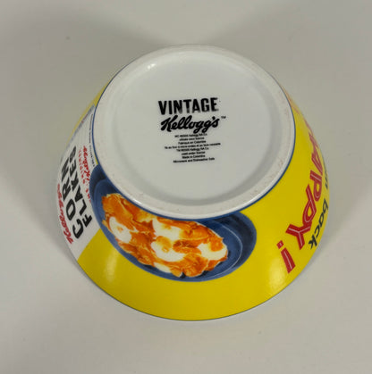 Kellogg’s Send Them Back Happy Promotional Cereal Bowl