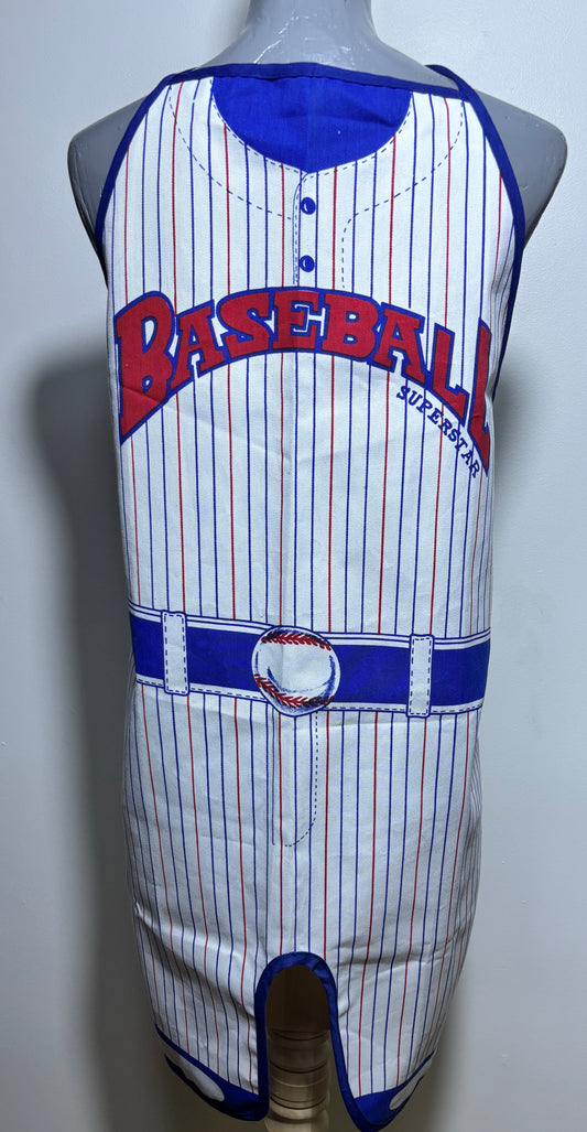 Baseball Uniform Design Apron